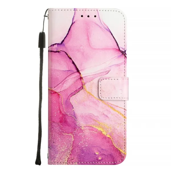 ART MARBLE Peňaženkový kryt pre HTC U24 Pro PINK