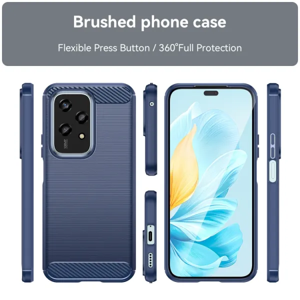 FLEXI TPU Ochranný kryt Honor 200 Lite modrý