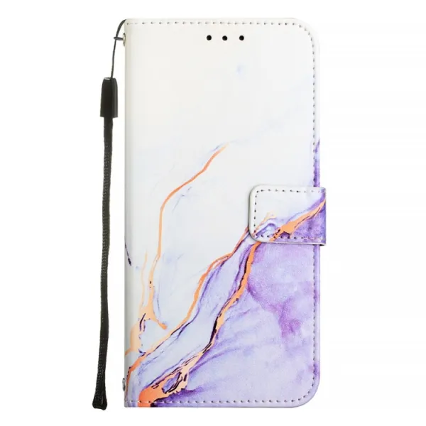 ART MARBLE Peňaženkový kryt pre Infinix Note 40 PURPLE