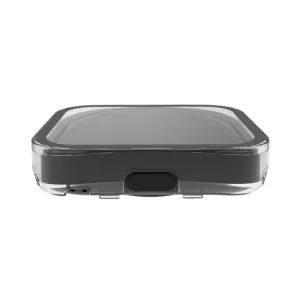 PC FULL COVER Plastový kryt so sklom pre Amazfit Bip 5 béžový