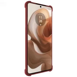 IMAK AIRBAG Extra odolný kryt Motorola Edge 50 Ultra červený