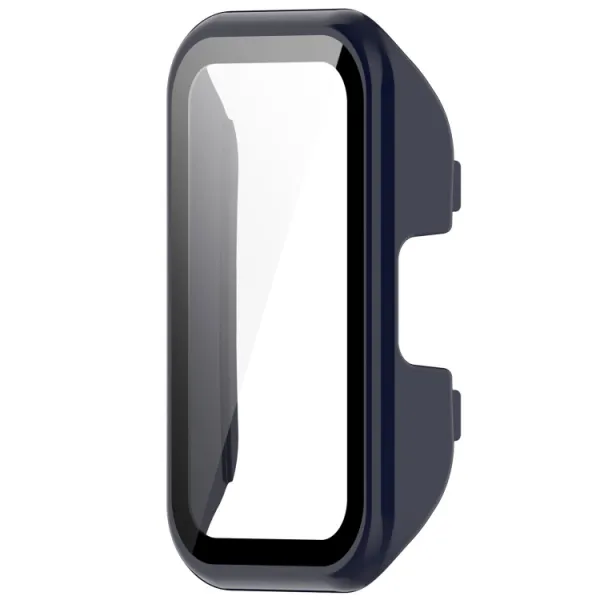 PC FULL COVER Plastový kryt so sklom pre Huawei Band 8 / 9 modrý