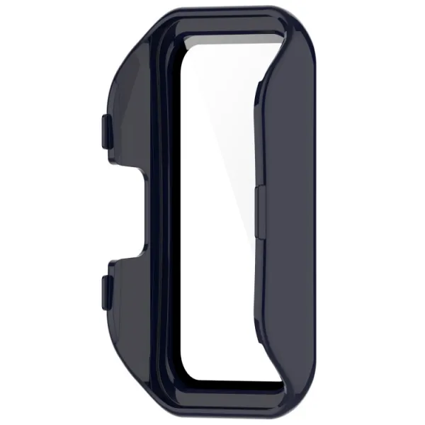 PC FULL COVER Plastový kryt so sklom pre Huawei Band 8 / 9 modrý