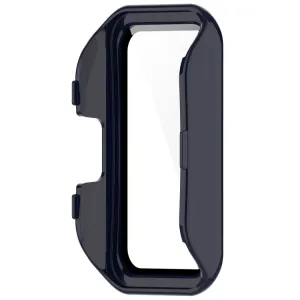 PC FULL COVER Plastový kryt so sklom pre Huawei Band 8 / 9 modrý
