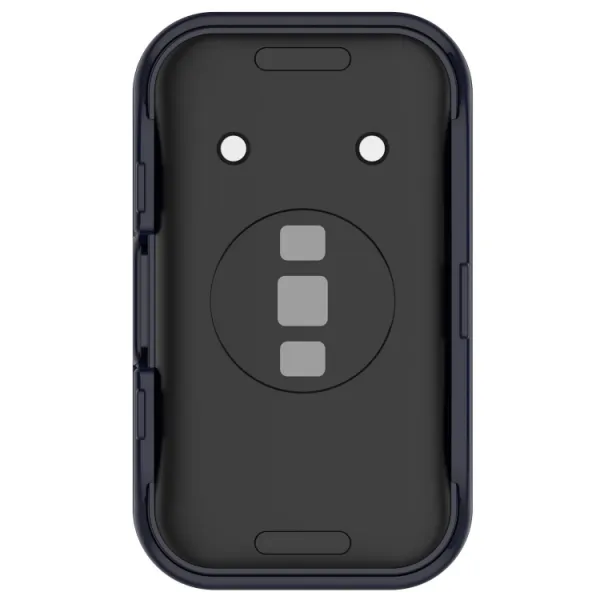 PC FULL COVER Plastový kryt so sklom pre Huawei Band 8 / 9 modrý