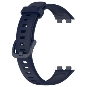 SILICONE Vymeniteľný remienok pre Huawei Band 10 / Band 9 tmavomodrý