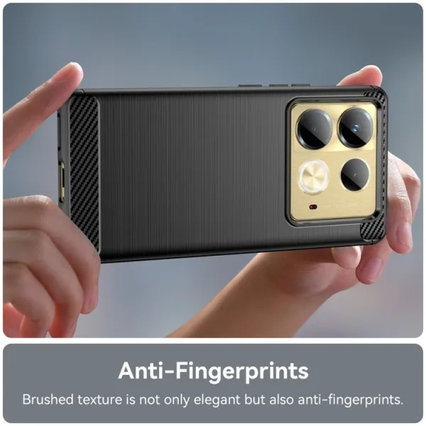 FLEXI TPU Ochranný kryt Infinix Note 40 čierny