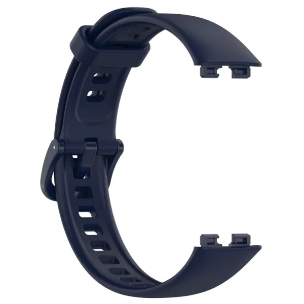 SILICONE Vymeniteľný remienok pre Huawei Band 10 / Band 9 tmavomodrý