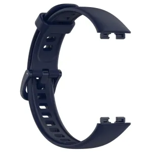 SILICONE Vymeniteľný remienok pre Huawei Band 10 / Band 9 tmavomodrý