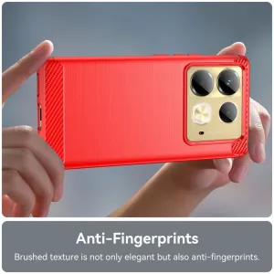 FLEXI TPU Ochranný kryt Infinix Note 40 červený