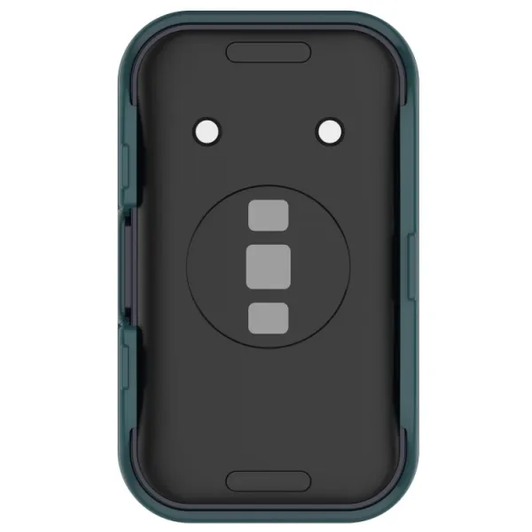 PC FULL COVER Plastový kryt so sklom pre Huawei Band 8 / 9 zelený
