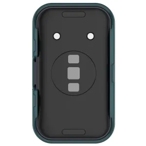 PC FULL COVER Plastový kryt so sklom pre Huawei Band 8 / 9 zelený