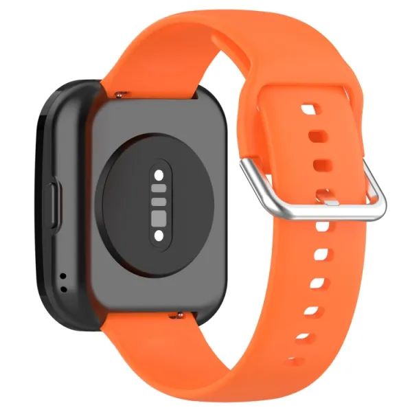 SILICONE Vymeniteľný remienok pre Amazfit Bip 5 / Bip 5 Unity oranžový