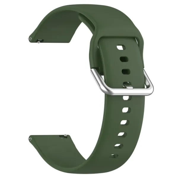 SILICONE Vymeniteľný remienok pre Amazfit Bip 5 / Bip 5 Unity tmavozelený