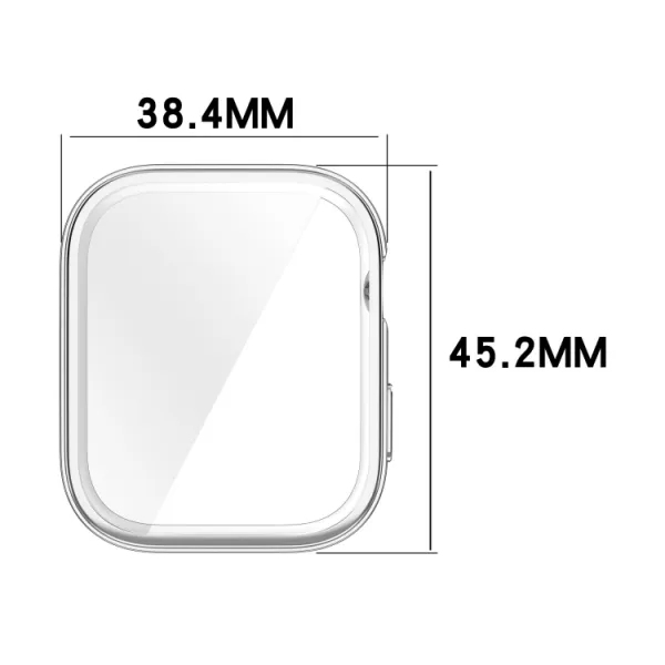 TPU FULL COVER Kryt pre Huawei Watch Fit 3 strieborný
