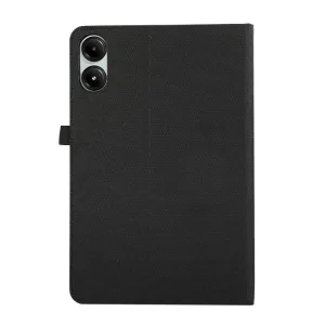 FABRIC Zaklápací kryt pre Xiaomi Redmi Pad Pro / Pad Pro 5G čierny