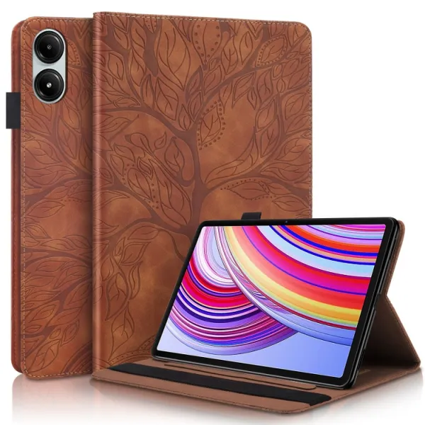 ART TREE Zaklápacie puzdro pre Xiaomi Redmi Pad Pro / Pad Pro 5G hnedé