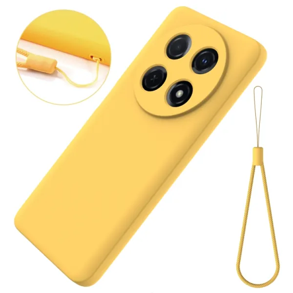 RUBBER Ochranný obal pre Huawei Nova 12i žltý