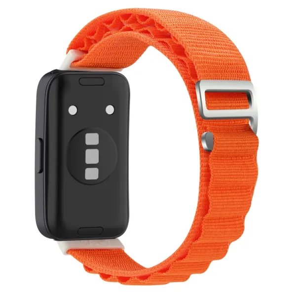 NYLON remienok pre Huawei Band 8 / 9 oranžový
