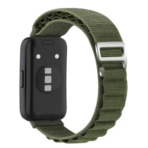 NYLON remienok pre Huawei Band 8 / 9 zelený