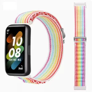 NYLON remienok pre Huawei Band 8 / 9 COLORFUL