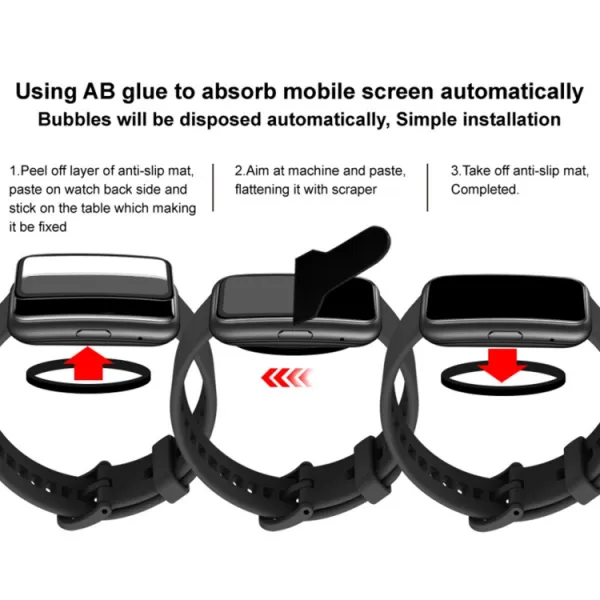 IMAK 3D Flexibilné sklo pre Huawei Band 9