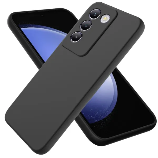 RUBBER Ochranný kryt pre Vivo V40 SE 5G čierny