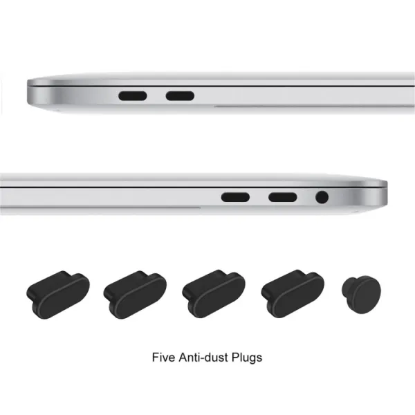 ENKAY CRYSTAL SET Ochranná sada pre Macbook Pro 16" A2141 šedá