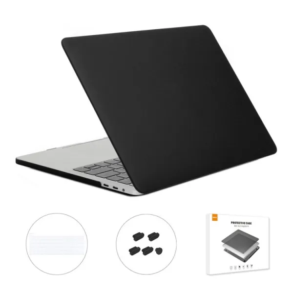 ENKAY CRYSTAL SET Ochranná sada pre Macbook Pro 16" A2141 čierna