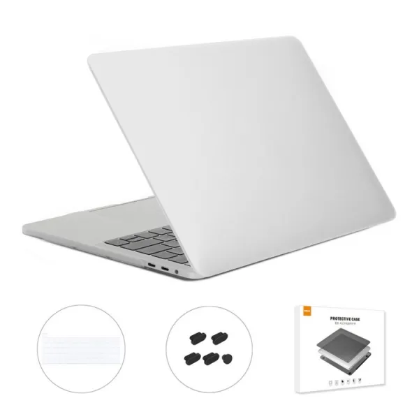 ENKAY CRYSTAL SET Ochranná sada pre Macbook Pro 16" A2141 priehľadná