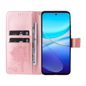 ART CAT Peňaženkový kryt pre Vivo V40 SE 5G ružový