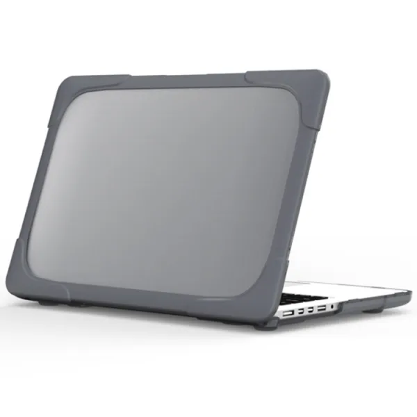 PROTEMIO RUGGED Kryt pre MacBook Pro Retina 13" A1425 / A1502 šedý