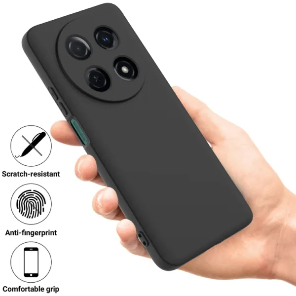 RUBBER Ochranný obal pre Huawei Nova 12i čierny