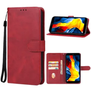 SMOOTH Peňaženkové puzdro pre Oukitel WP32 červené