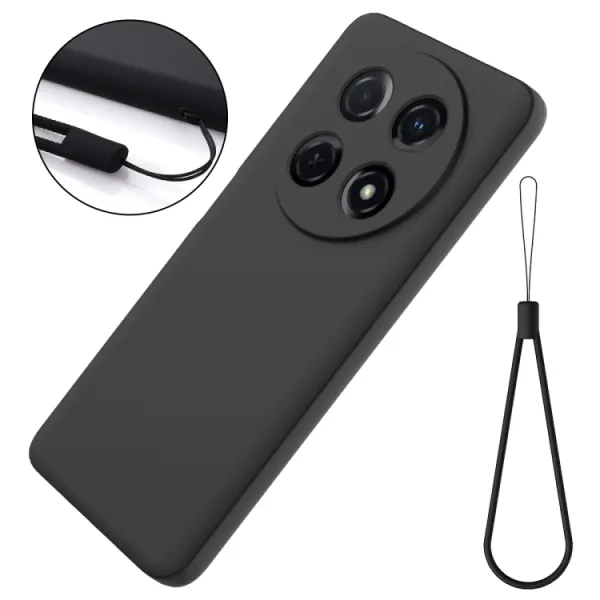 RUBBER Ochranný obal pre Huawei Nova 12i čierny