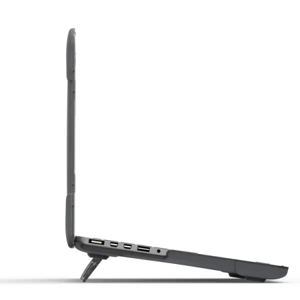 PROTEMIO RUGGED Kryt pre MacBook Pro Retina 13" A1425 / A1502 šedý