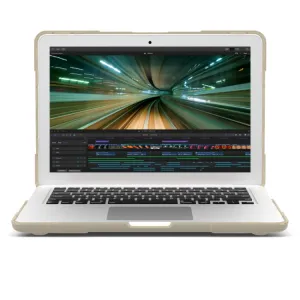 PROTEMIO RUGGED Kryt pre MacBook Pro Retina 13" A1425 / A1502 béžový