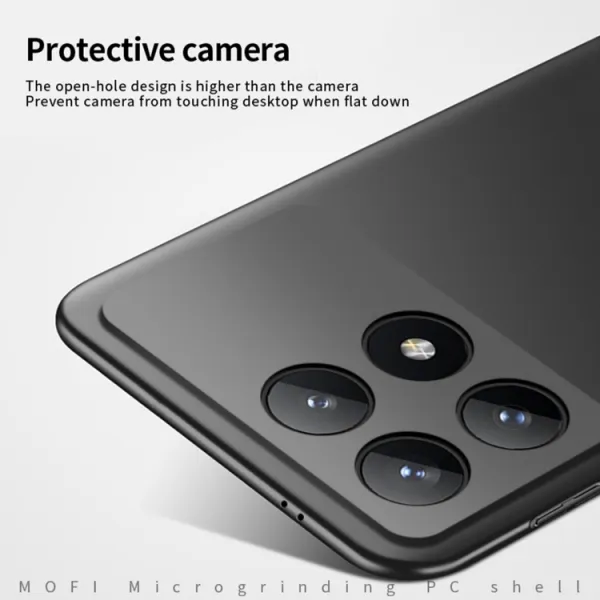 MOFI Plastový kryt pre Xiaomi Poco F6 Pro modrý