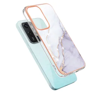 IMD MARBLE Ochranný kryt pre Honor 200 Lite WHITE