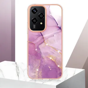 IMD MARBLE Ochranný kryt pre Honor 200 Lite PURPLE