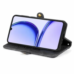 GEOM Peňaženkové puzdro pre Realme Note 50 čierne