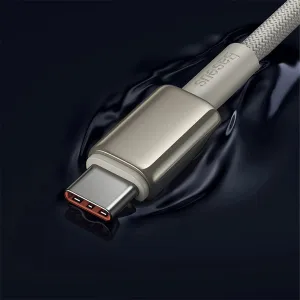 BASEUS TUNGSTEN GOLD 100W Kábel USB-C / USB-C 1 meter zlatý