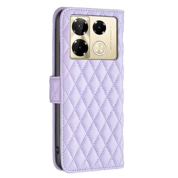 LATTICE Ochranné puzdro pre Infinix Note 40 Pro / 40 Pro+ 5G fialové
