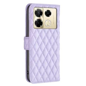 LATTICE Ochranné puzdro pre Infinix Note 40 Pro / 40 Pro+ 5G fialové
