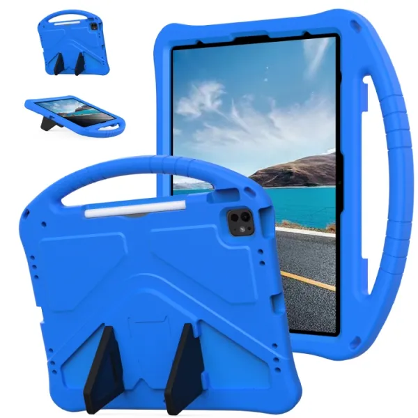 KIDDO Detský obal pre Apple iPad Pro 13 2024 / M5 2025 modrý