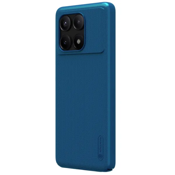 NILLKIN FROSTED Ochranný kryt pre Xiaomi Poco X6 Pro 5G modrý