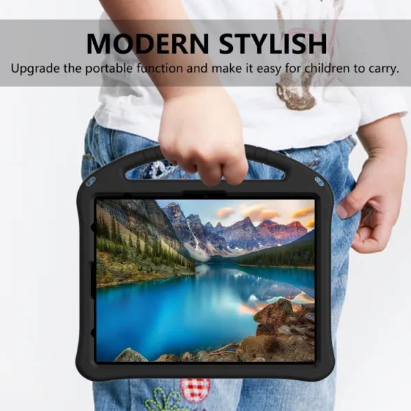 KIDDO Detský obal pre Apple iPad Pro 13 2024 / M5 2025 čierny