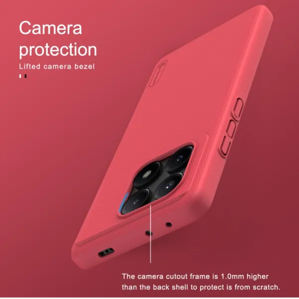 NILLKIN FROSTED Ochranný kryt pre Xiaomi Poco X6 Pro 5G modrý