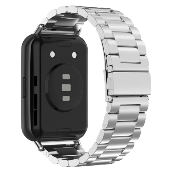 CLASSIC Kovový remienok pre Huawei Watch Fit 3 strieborný