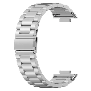 CLASSIC Kovový remienok pre Huawei Watch Fit 3 strieborný